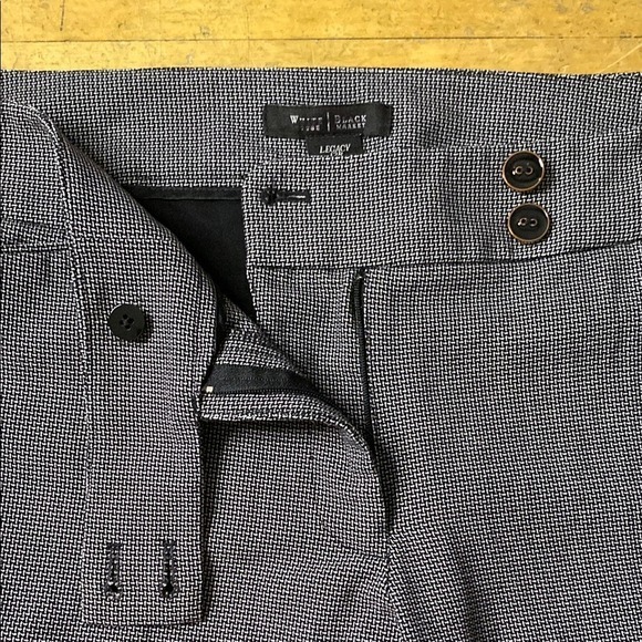 Womens White House Black Market Dress Pants Career Trousers Gray Legacy Size 12R - Picture 6 of 12